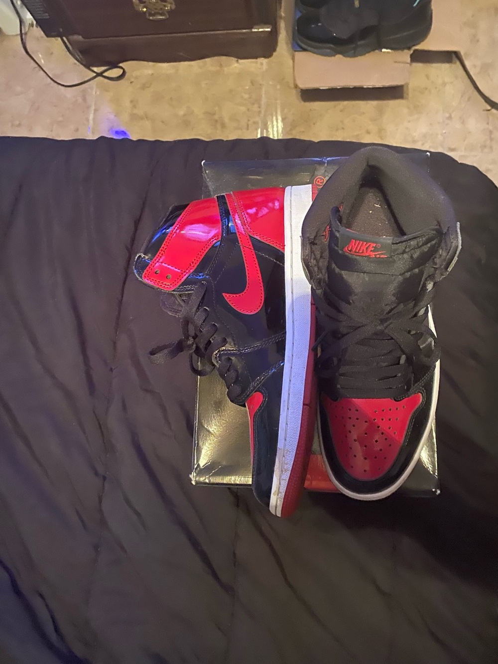 Jordan 1 patent bred